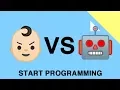 Programming for Everyone BABYS VS ROBOTS and pseudocode