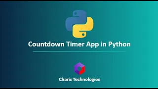 Countdown Timer App with Python