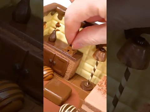 Making a Miniature Chocolate Room with Polymer Clay