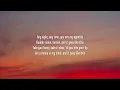 j-hope - Sweet Dreams (Lyrics) ft. Miguel