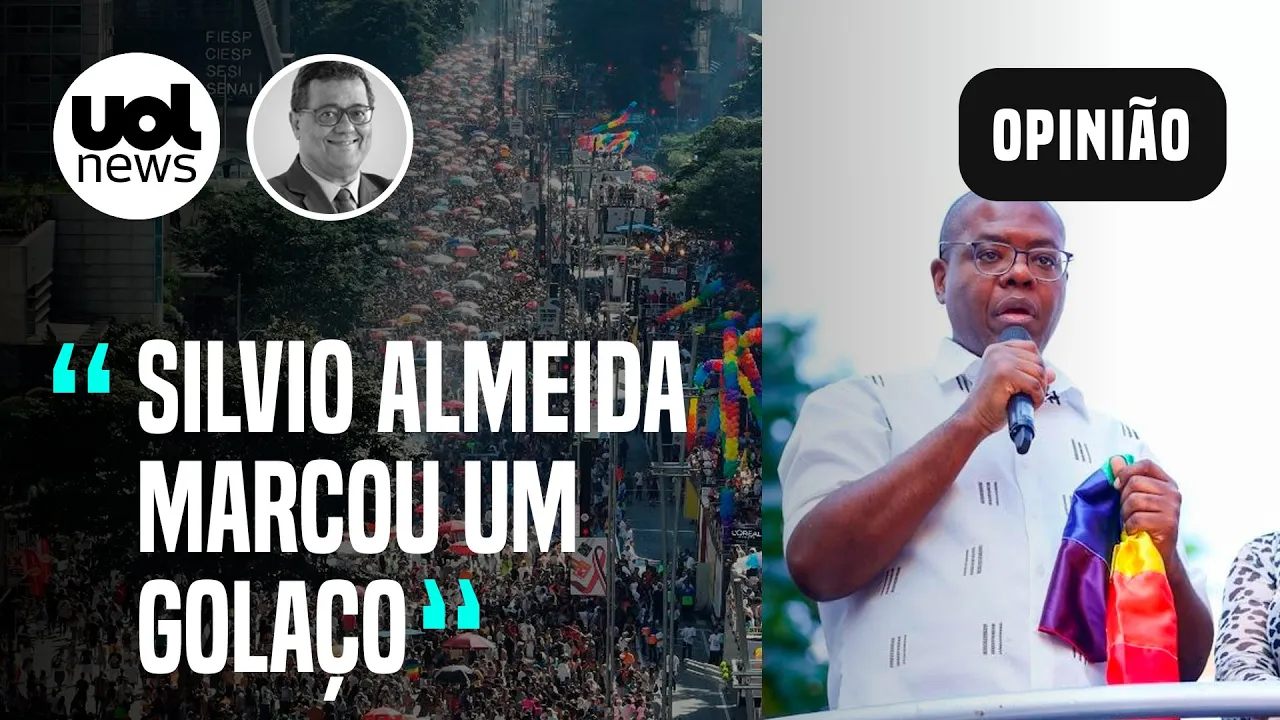 Parada LGBTQIA+: Silvio Almeida marcou golaço com discurso no evento, diz Tales Faria