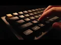 ASMR Typing on my keyboard for 3 minutes and 6 seconds