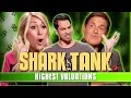 The Highest Valuations in The Tank Shark Tank US Shark Tank Global