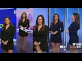 Pamela Silva sexy in black blazer minidress 2025