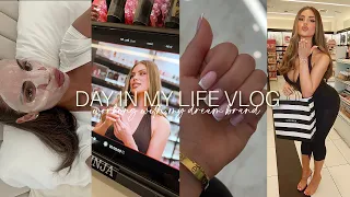 VLOG♡ We can't believe this happened 👀 Working with our DREAM brand!!