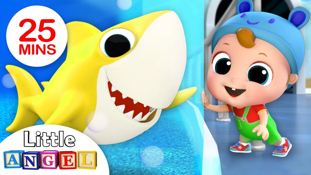 Hi Baby Shark, Let’s Do the Baby Shark Dance! Nursery Rhymes by Little Angel