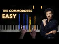 The Commodores Easy Piano Tutorial Sheet Music
