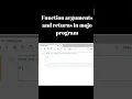 Mojo tutorials Define function arguments and return in mojo Language