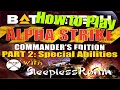How to Play Battletech Alpha Strike Part 2 Special Abilities with SleeplessRonin Plays a tutorial