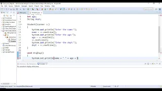 Get Input Using Constructor in Java Parameterized Constructor Beginner Guide Java Tutorial - 6