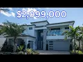 BOCA RATON FLORIDA NEW CONSTRUCTION HOME TOUR SUMATRA GRAND MODEL HOUSE TOUR LUXURY REAL ESTATE