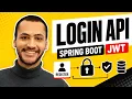 Build a Login Registration System with Spring Boot JWT PostgreSQL and Spring Security