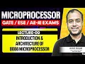 Lec-09 Introduction Architecture of 8086 Microprocessor Microprocessor Ankit Goyal