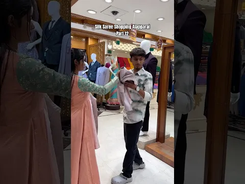 🌀🌀Silk Saree Shopping Alapparai | part 12 | #shorts #funny