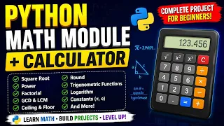 Python Math Module Tutorial Build an Advanced Calculator Project For Beginners