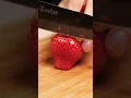 Download Lagu Glass Strawberry Cutting ASMR 🍓✨ | Ultra Satisfying 4K Visuals