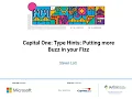 Sponsor Workshop Capital One Steven Lott - Type Hints Putting more Buzz in your Fizz