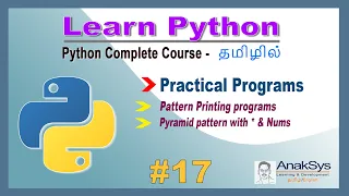 Python - Pattern programs
