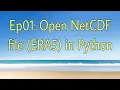Ep01 0pen NetCDF file ERA5 reanalysis in Python