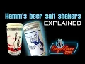 Vintage Hamm s beer Distributor SALT SHAKERS explained by Dr Hamm s