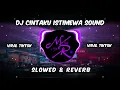 Download Lagu DJ CINTAKU ISTIMEWA SOUND Vinky YT (SLOWED \u0026 REVERB) VIRAL DI TIKTOK YG KALIAN CARI