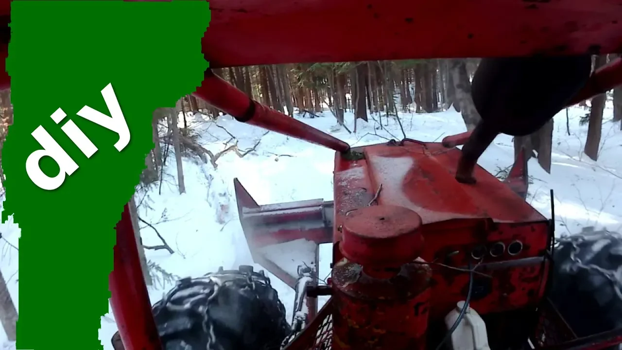 Timberjack Skidder Snowmobile Recovery