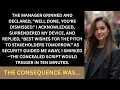 THE SECRET CODE THAT CHANGED EVERYTHING A SUSPENSEFUL EXIT AND A MASTERPLAN REVEALED