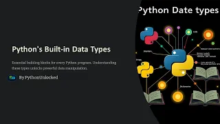Python Data Types - Part 1 Strings and Numbers Explained