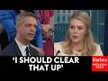 Reporter Fact Checks Karoline Leavitt To Her Face Over Claim About Democrat Activist Judge