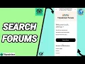 How To Search Forums On Tripadvisor Plan And Book Trips App