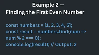 Mastering JavaScript find Method How to Search Arrays Efficiently