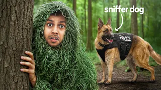 Can I Escape an Army sniffer Dog?