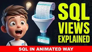 Why Do we need Views in SQL What are views in SQL Views in animated way