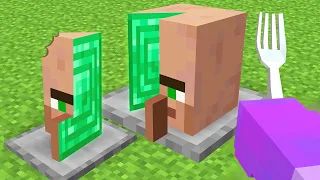 I Turned MOBS Into FOODS In Minecraft!