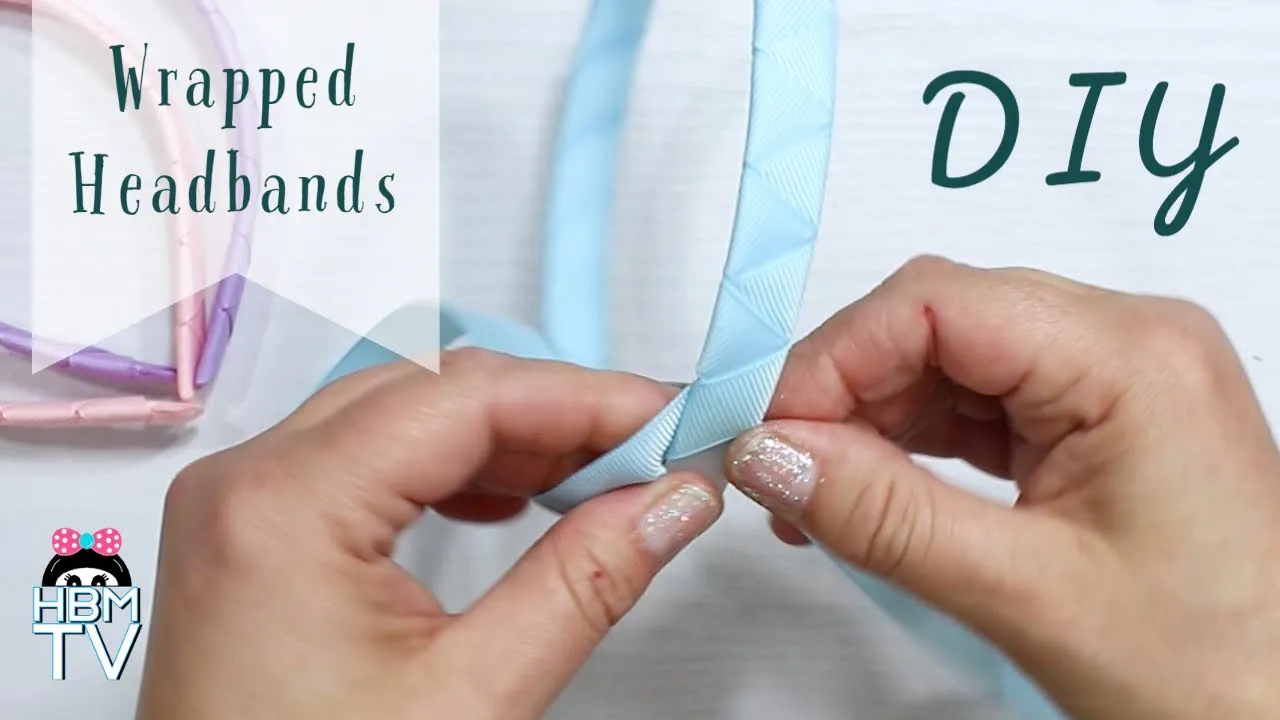 HOW TO MAKE a Ribbon Wrapped Headband
