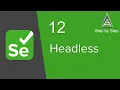 Selenium Beginner Tutorial 12 - What are Headless Browsers