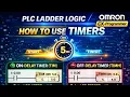 General vs Retentive Timer in Omron PLC CX-Programmer Timer Explained