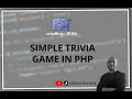 Making a simple trivia game with