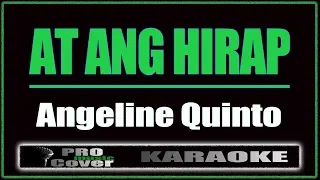 Download At ang hirap -  Angeline Quinto (KARAOKE) MP3