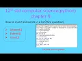 12th computer science chapter 9 python list part 2