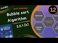 Lecture Unit Bubble sort Algorithm Sorting Algorithm CS11 ICS1 NBF FBISE