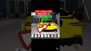 How To Make A Logo Mercedes Tutorial Car Parking Multiplayer Carparkingmultyplayer 