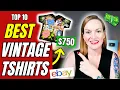 Top 10 Best Selling Vintage Band T Shirts Worth Hundreds on eBay