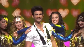 sushant singh rajput performance in award show lux golden rose awards