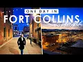 FORT COLLINS Colorado ONE DAY Travel Guide BEST Things to Do Eat See in DOWNTOWN