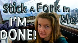 Riding the Back of Low Pressure System to make moves South (Calico Skies Sailing, Ep 81)