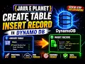 DynamoDB Tutorial for Beginners Create Table Insert Records Step-by-Step