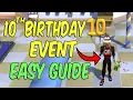 OSRS 10th Birt ay Event Guide Quick Easy OSRS ANNIVERSARY 2023