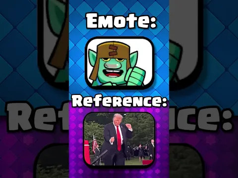 Emote vs Reference Part 7 #clashroyale