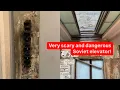 VERY SCARY AND DANGEROUS SOVIET ELEVATOR